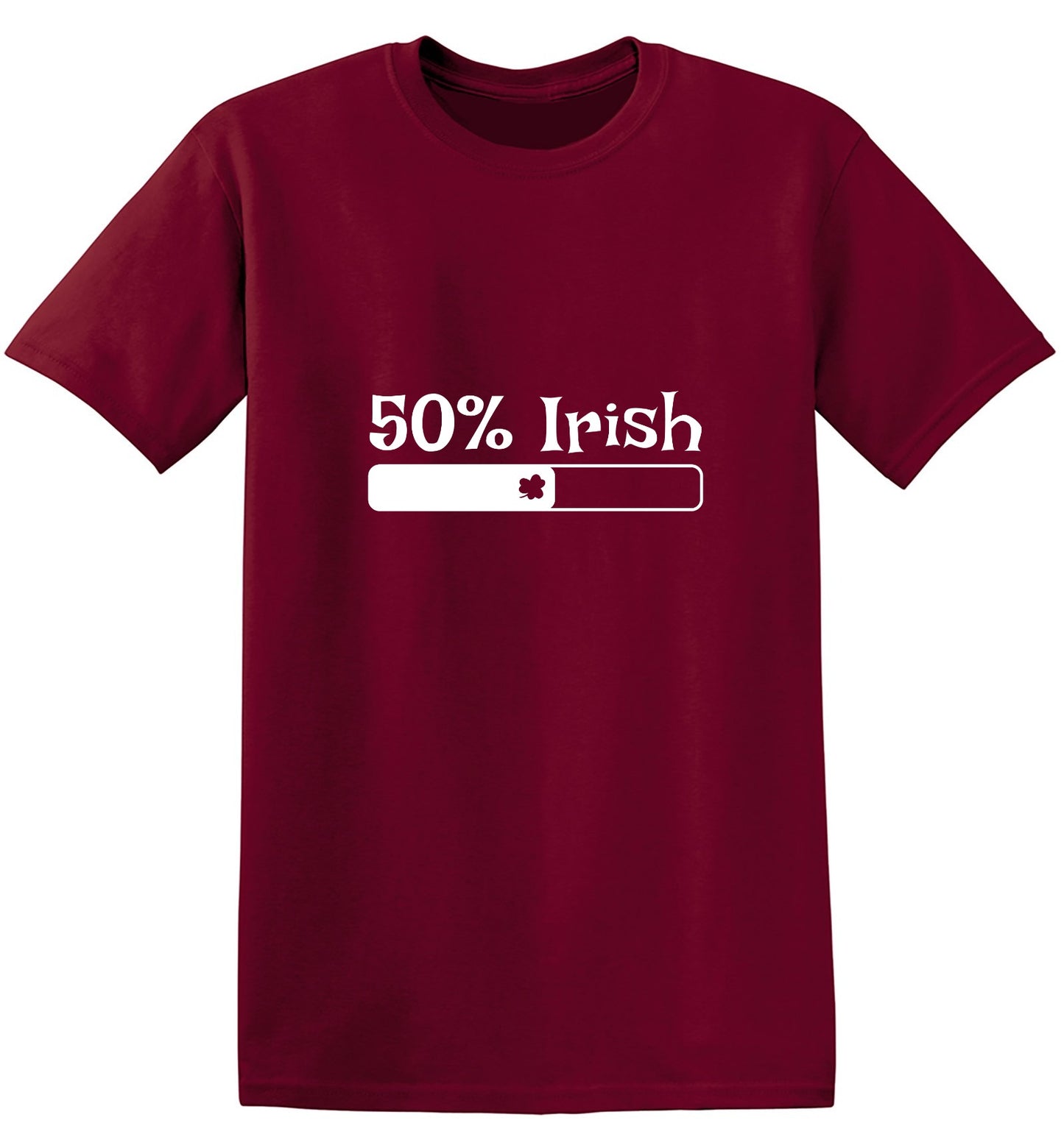 Funny T-Shirts design "50% Irish T-Shirt"