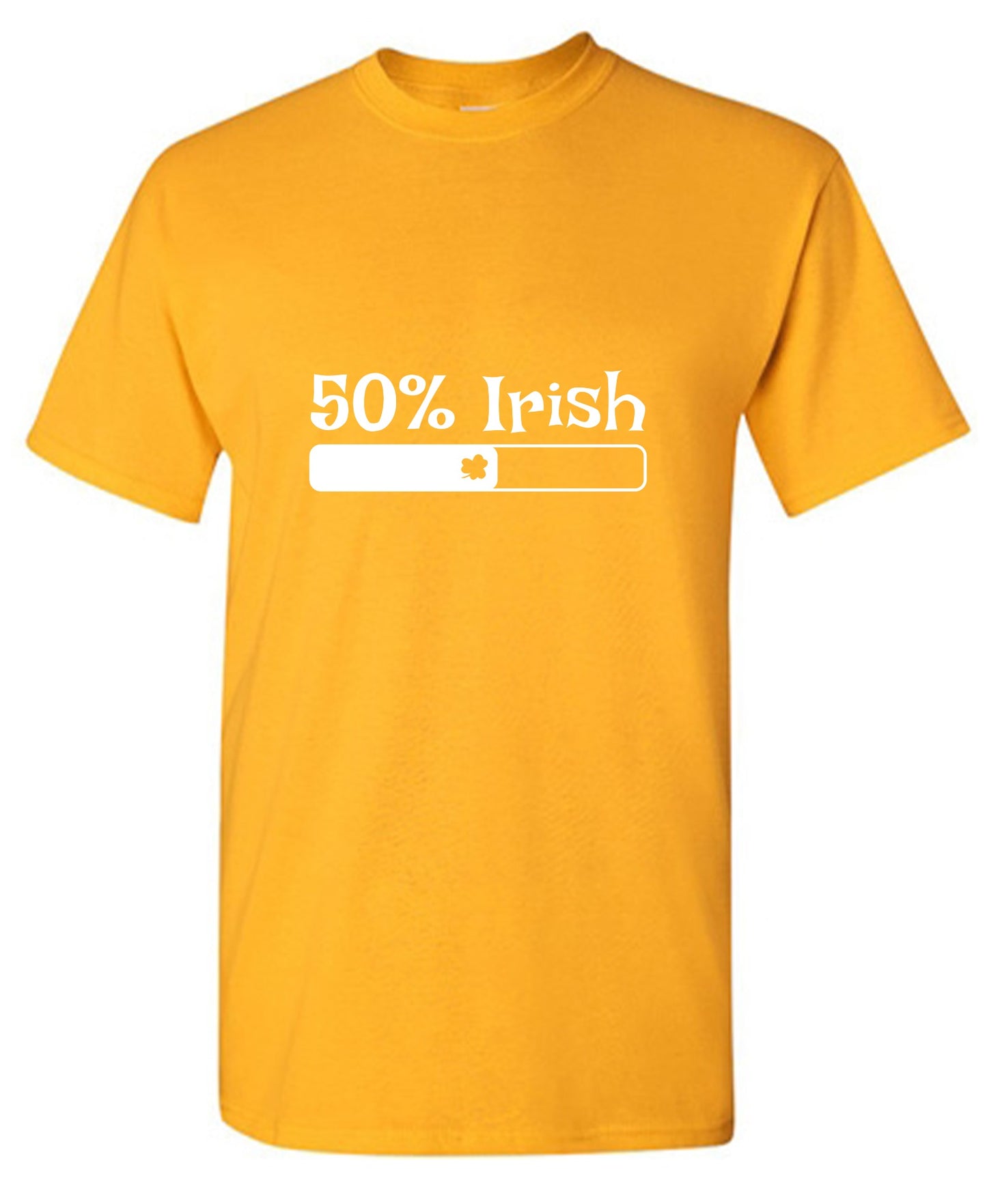 Funny T-Shirts design "50% Irish T-Shirt"