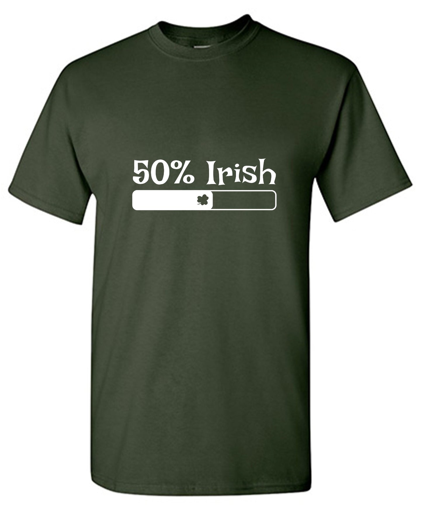 Funny T-Shirts design "50% Irish T-Shirt"