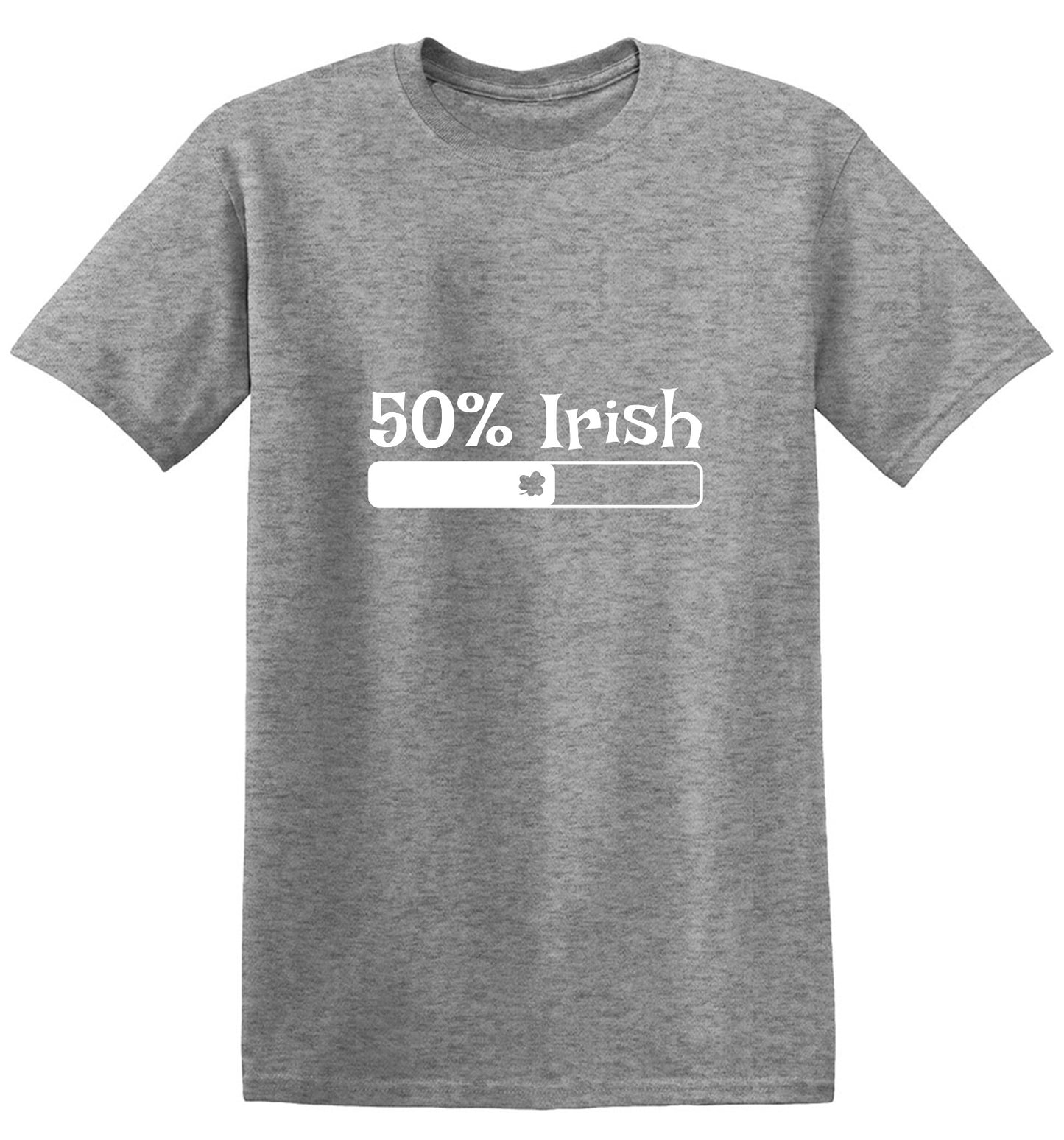 Funny T-Shirts design "50% Irish T-Shirt"
