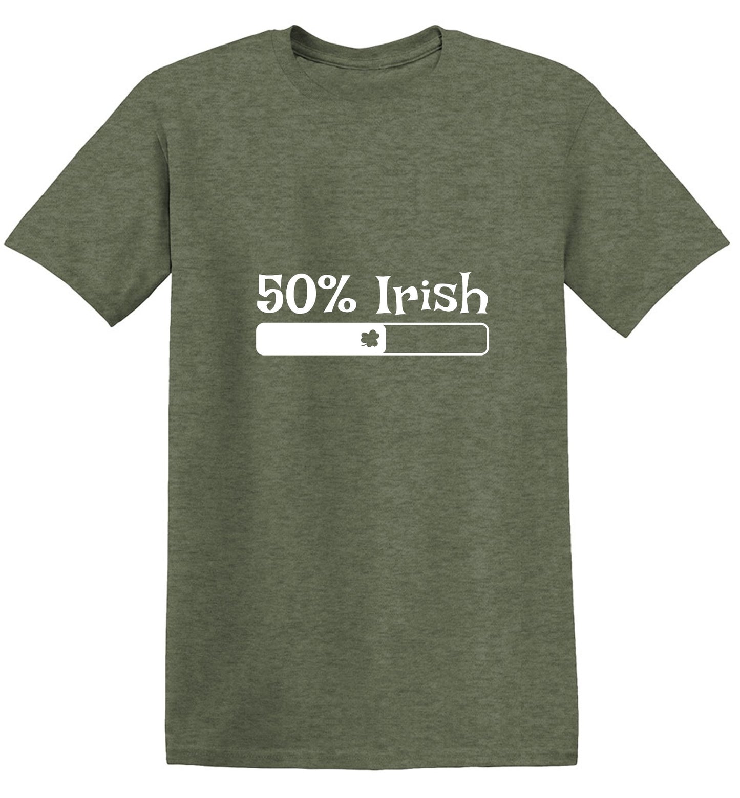 Funny T-Shirts design "50% Irish T-Shirt"