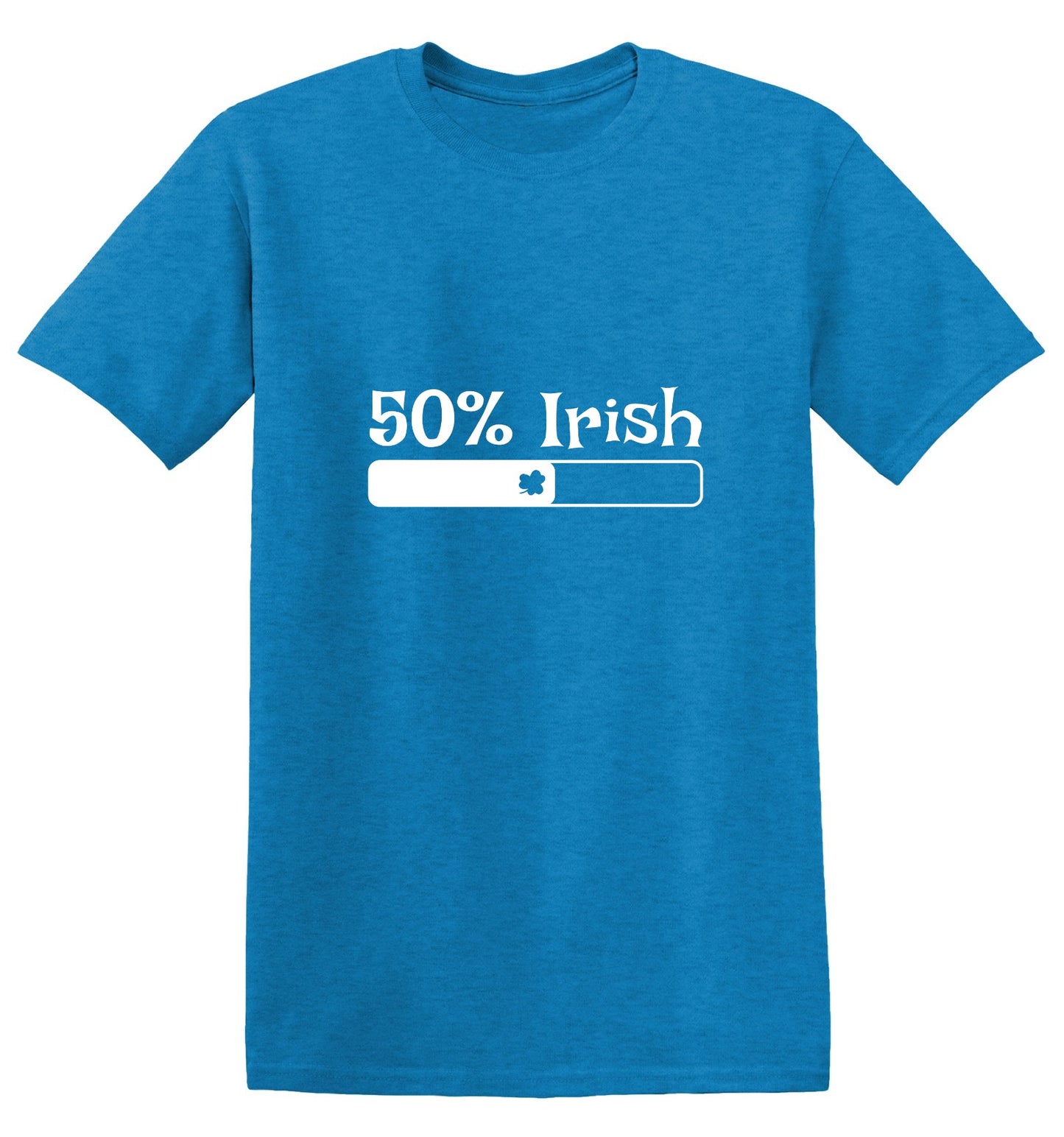 Funny T-Shirts design "50% Irish T-Shirt"