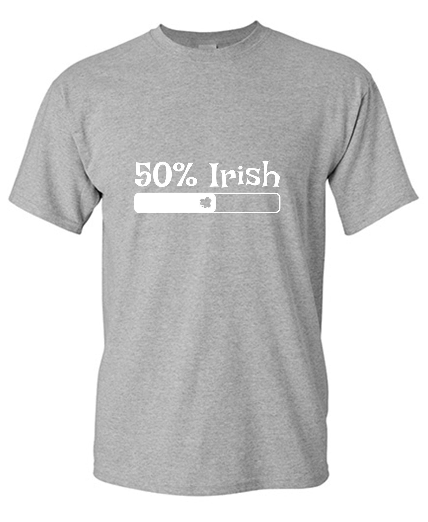Funny T-Shirts design "50% Irish T-Shirt"