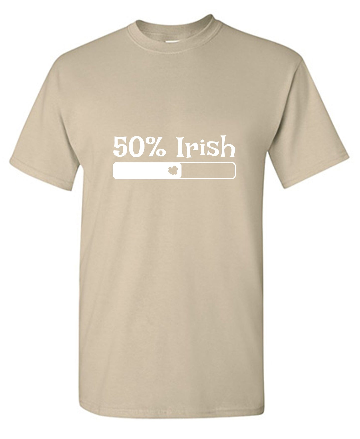 Funny T-Shirts design "50% Irish T-Shirt"