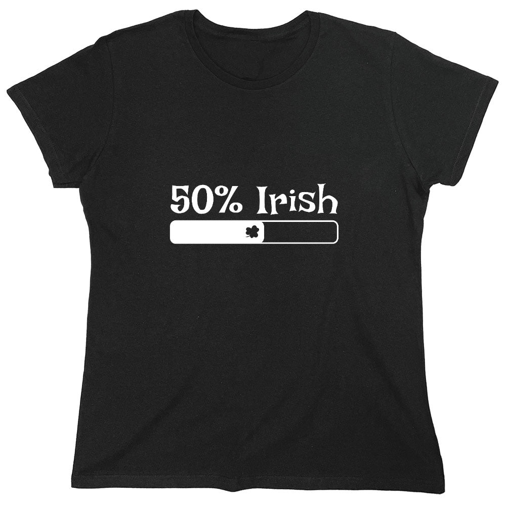 Funny T-Shirts design "50% Irish T-Shirt"