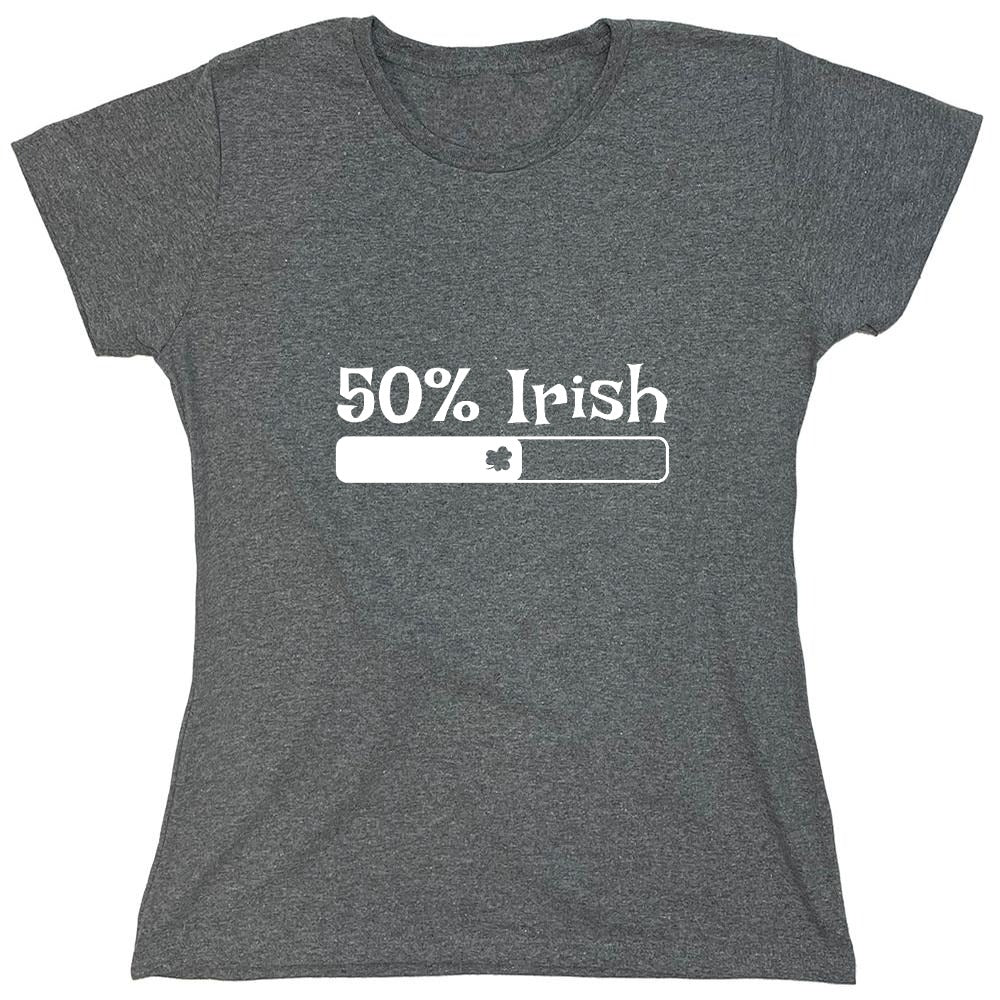 Funny T-Shirts design "50% Irish T-Shirt"