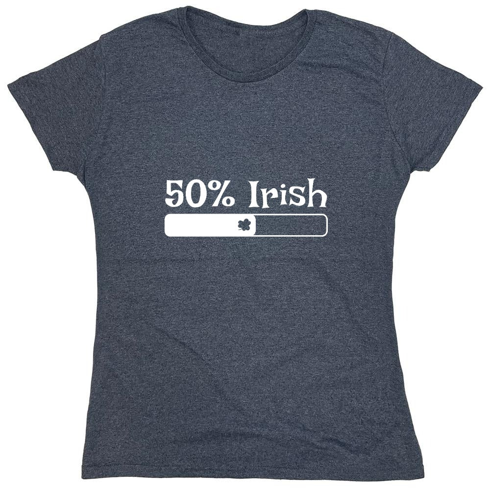 Funny T-Shirts design "50% Irish T-Shirt"