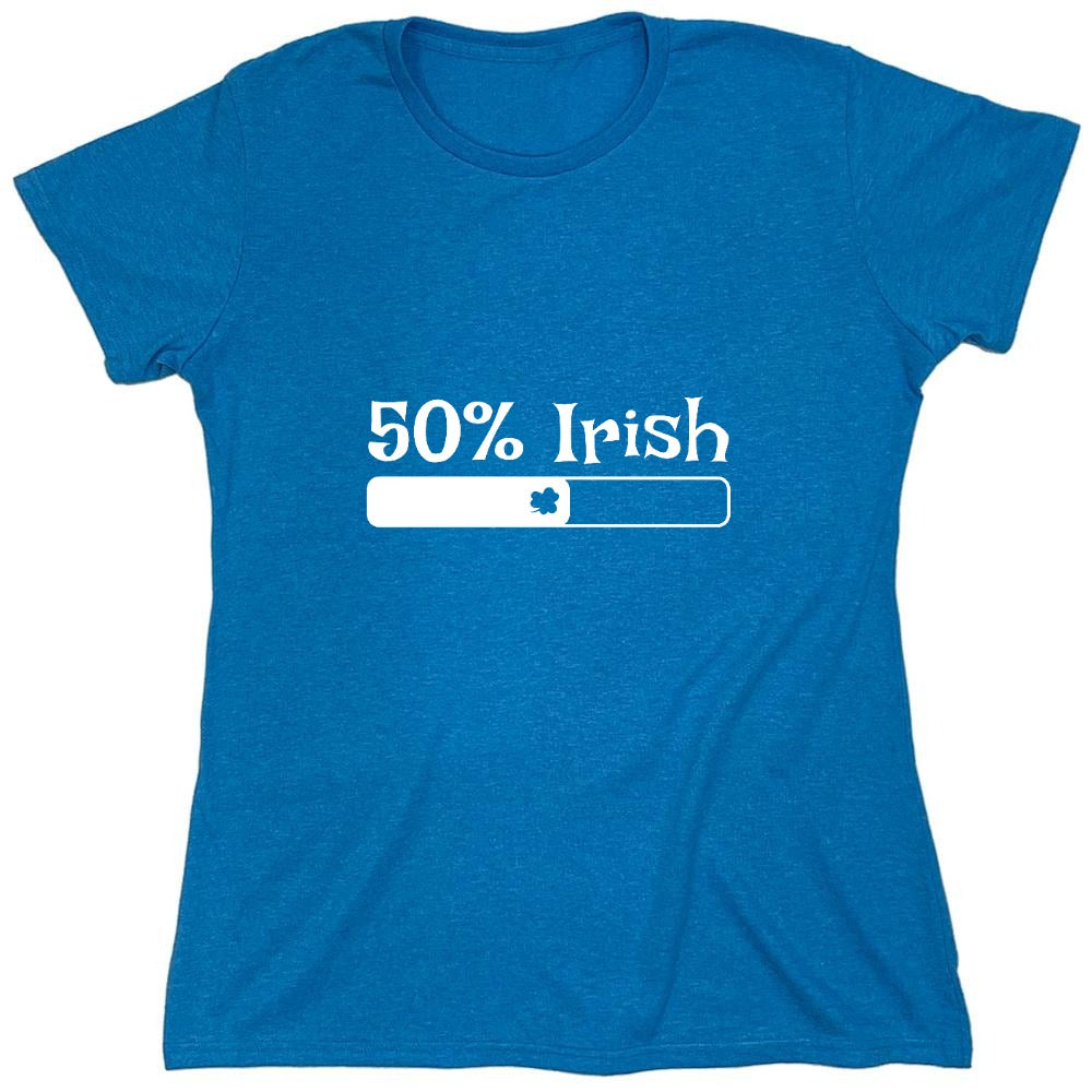 Funny T-Shirts design "50% Irish T-Shirt"