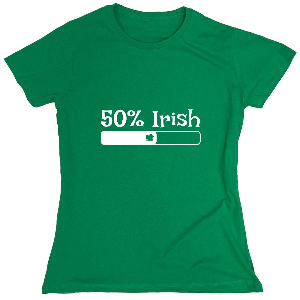 Funny T-Shirts design "50% Irish T-Shirt"