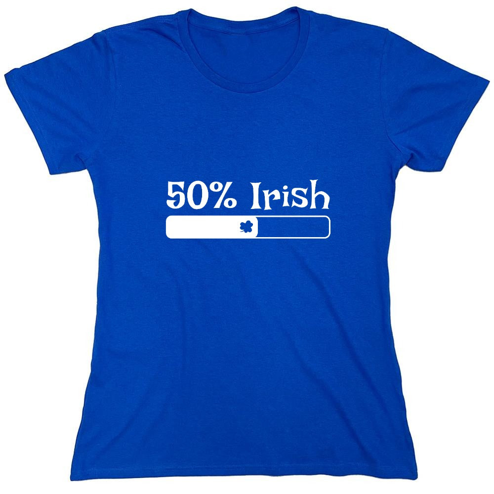 Funny T-Shirts design "50% Irish T-Shirt"