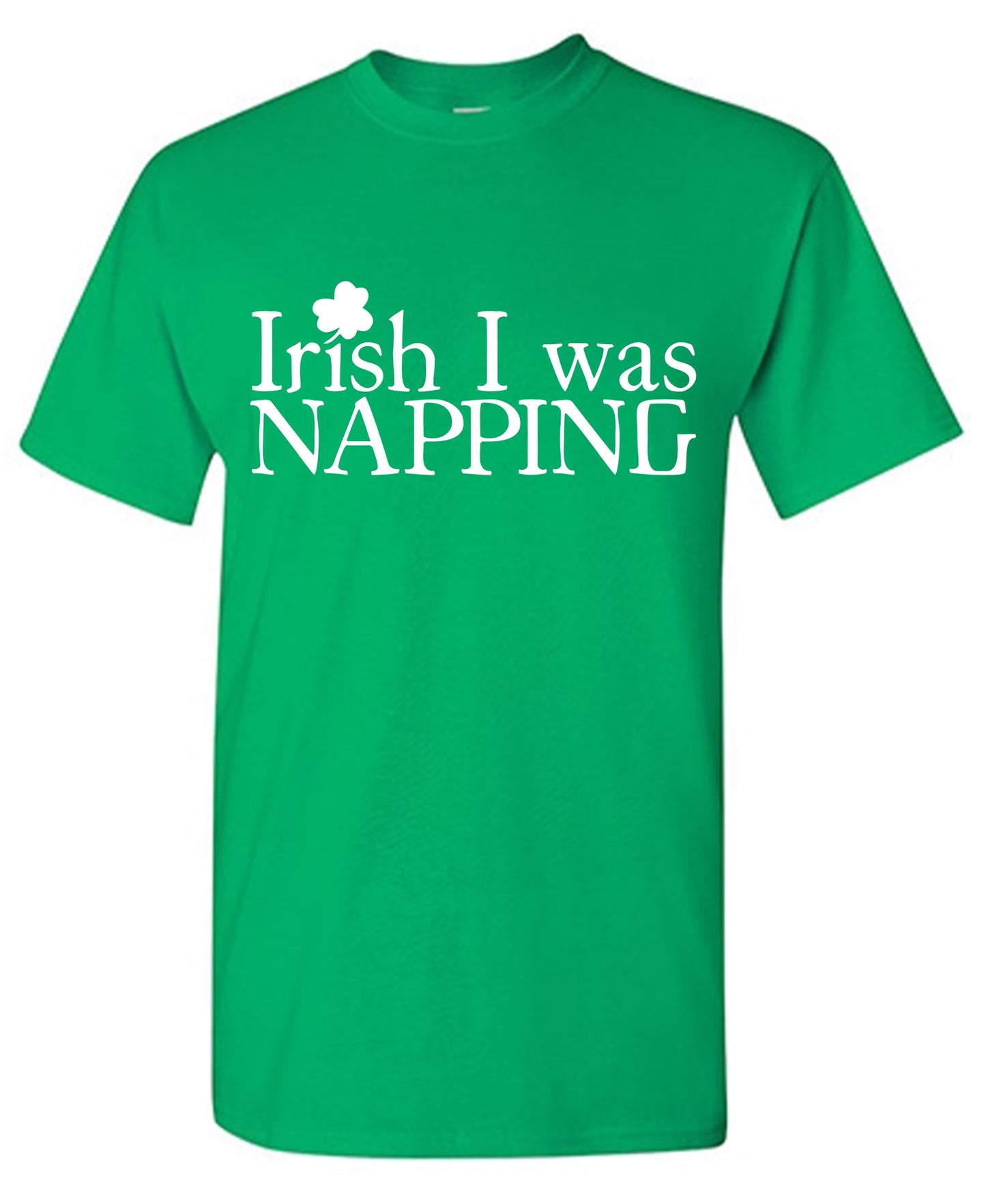 Funny T-Shirts design "Irish I Was Napping T-Shirt"