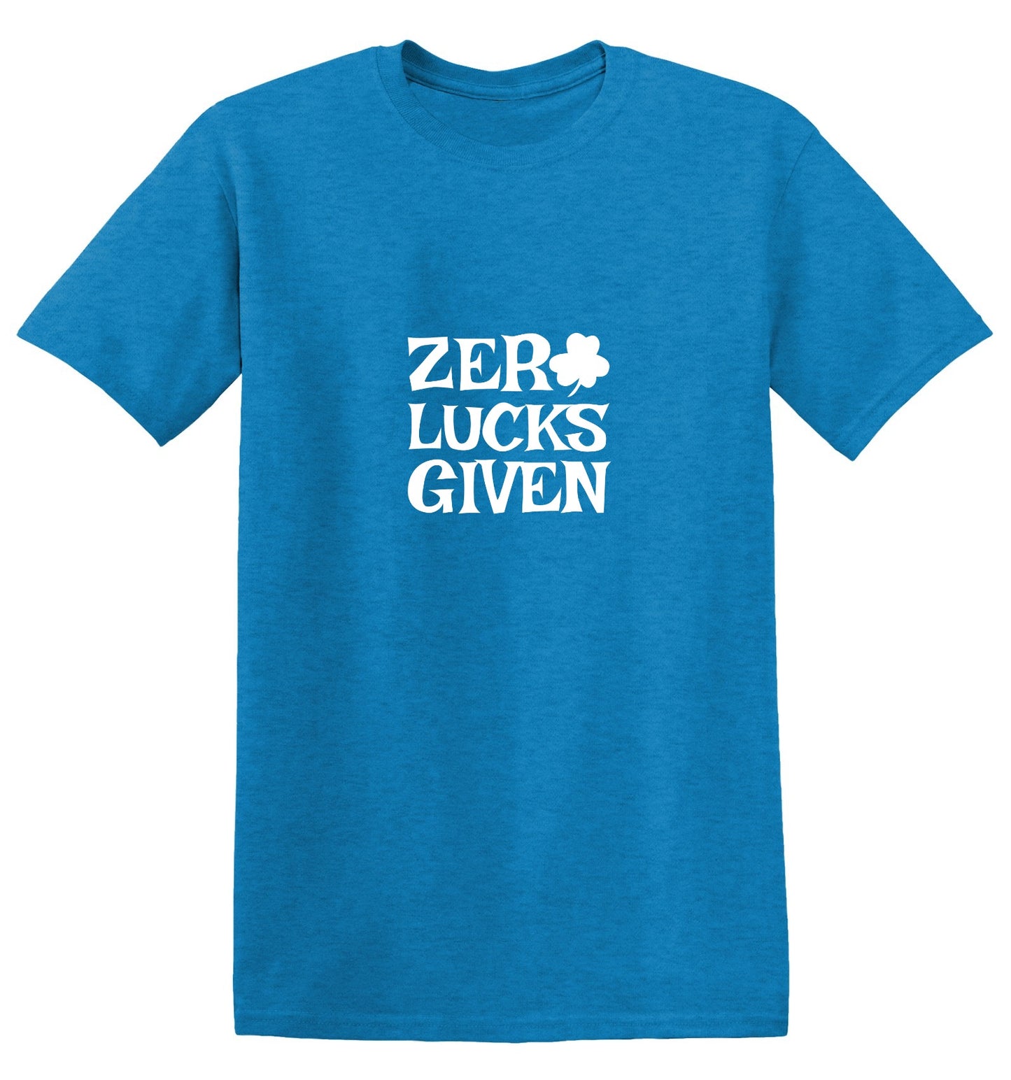 Funny T-Shirts design "Zero Luck Given T-Shirt - Youth"