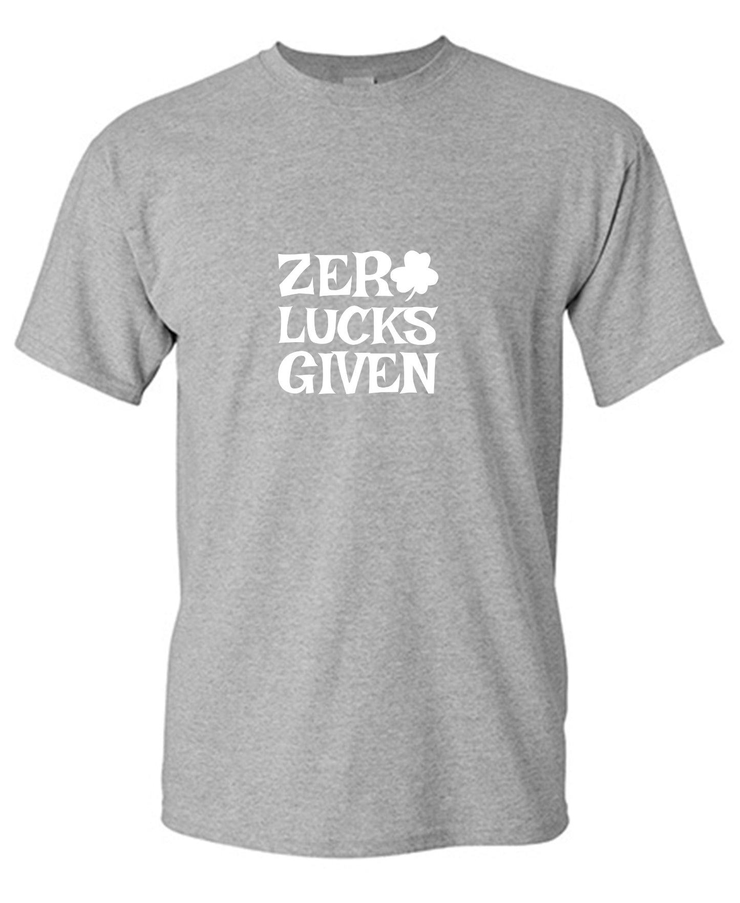 Funny T-Shirts design "Zero Luck Given T-Shirt - Youth"