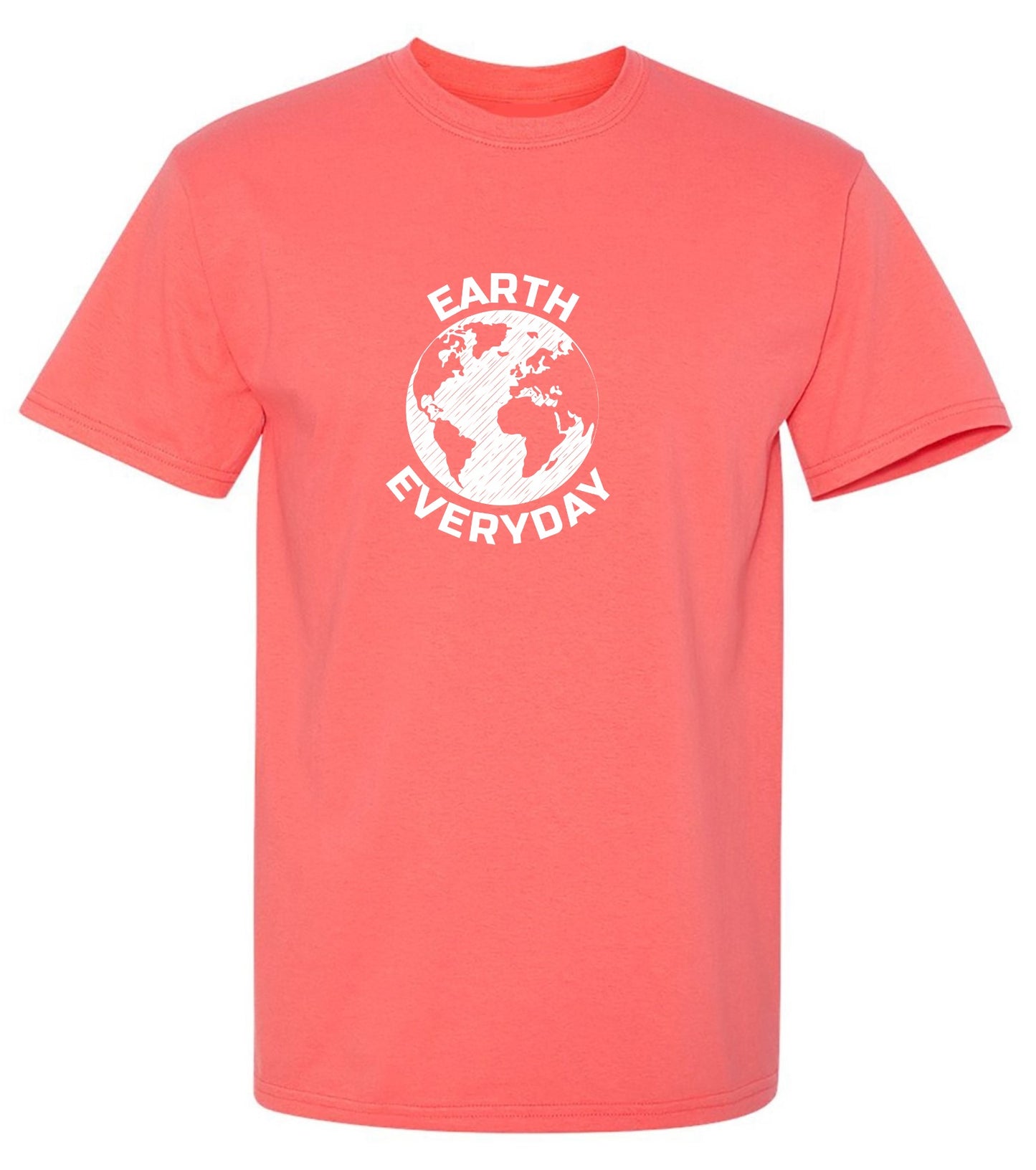 Funny T-Shirts design "Earth Everyday T-Shirt - Ring Spun Tee"