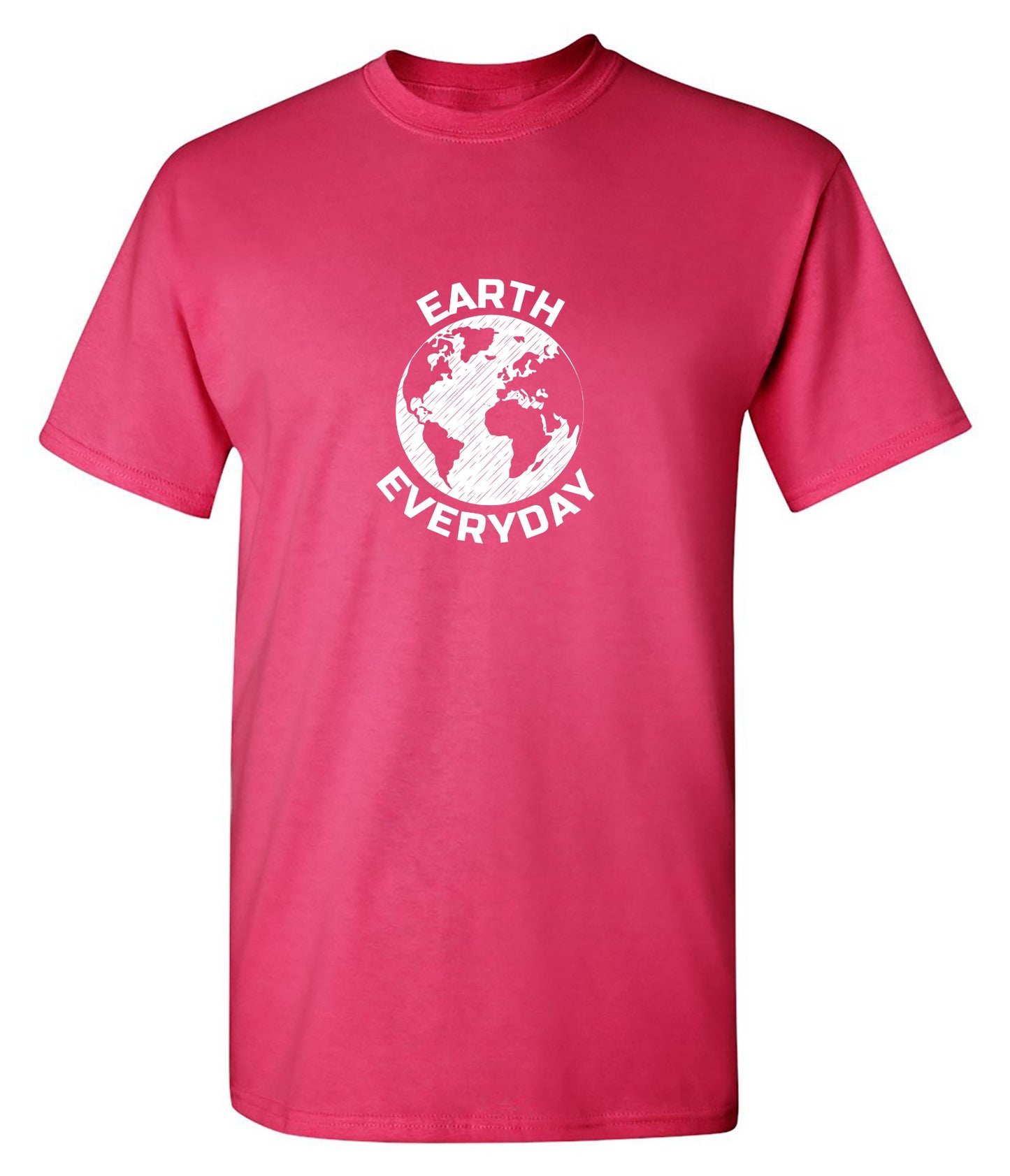 Funny T-Shirts design "Earth Everyday T-Shirt - Ring Spun Tee"