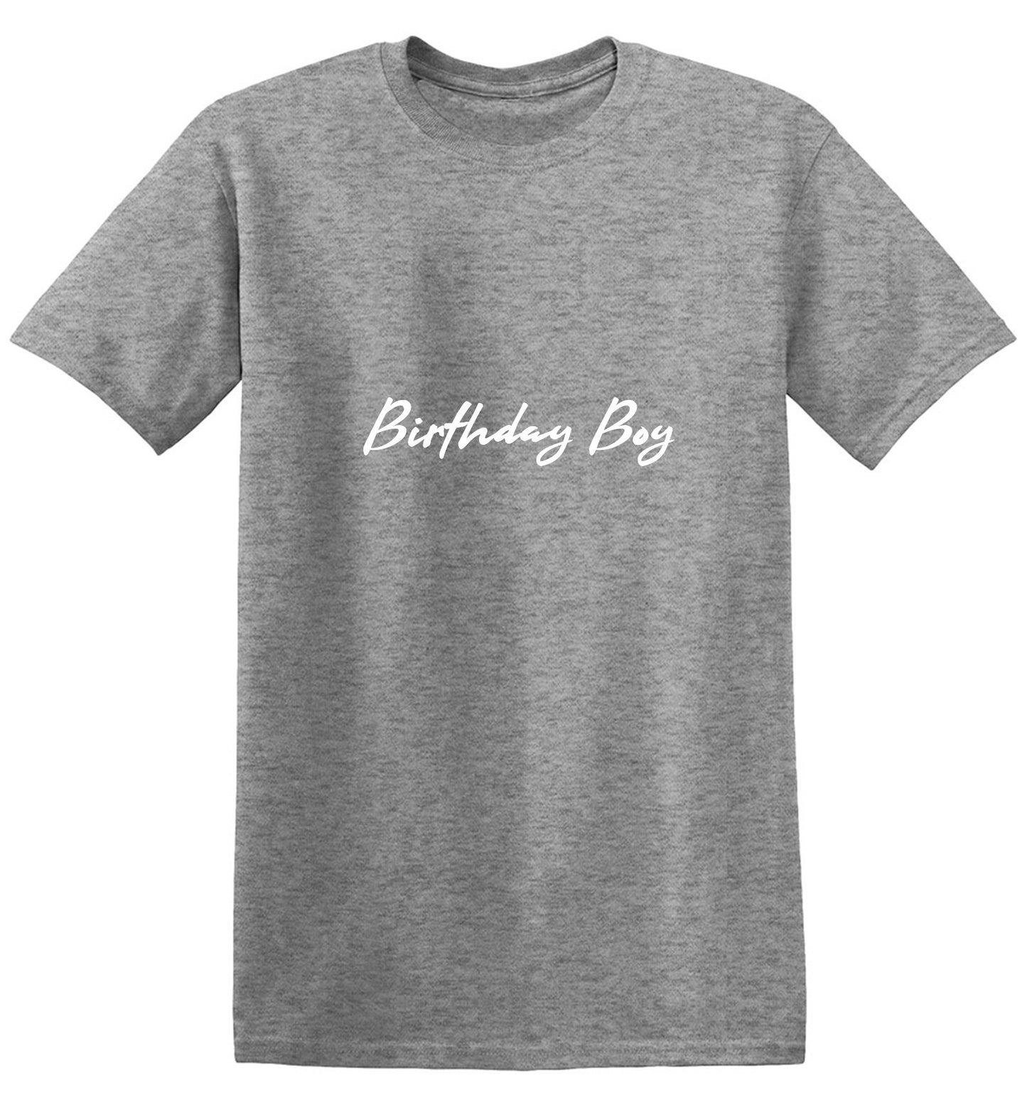 Funny T-Shirts design "Navy Blue Birthday Boy Shirt"