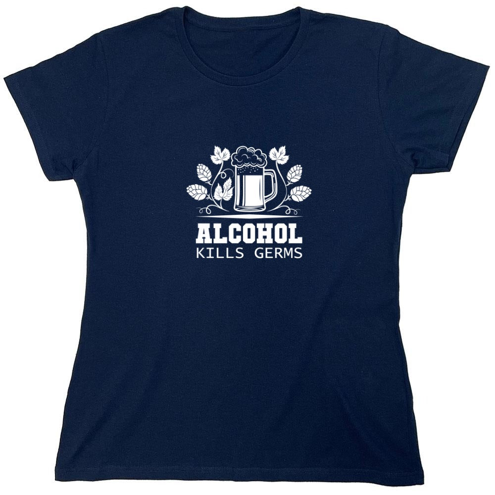 Funny T-Shirts design "Alcohol Kills Germs T-Shirt"
