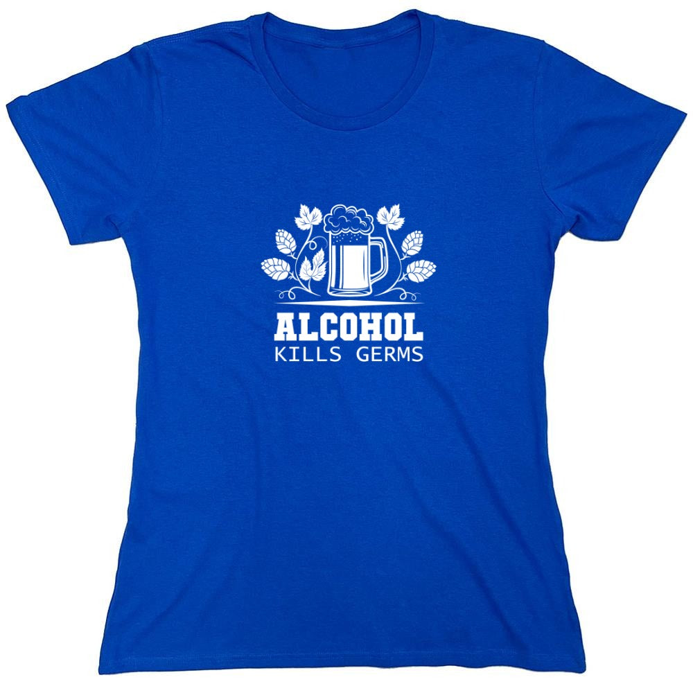 Funny T-Shirts design "Alcohol Kills Germs T-Shirt"