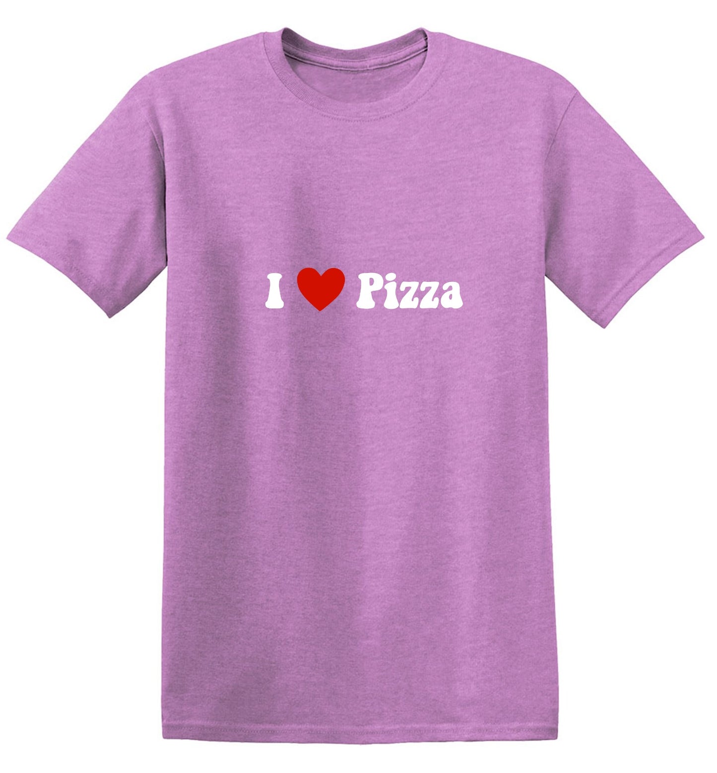 Funny T-Shirts design "I Love Pizza T-Shirt - Ring Spun Tee"