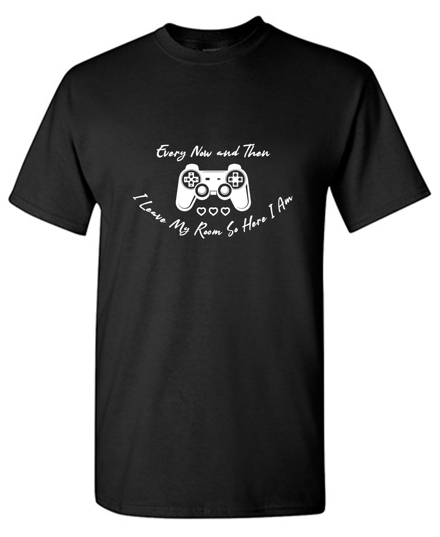 Funny T-Shirts design "Every Now And Then I Leave My Room, So Here I Am  T-Shirt"