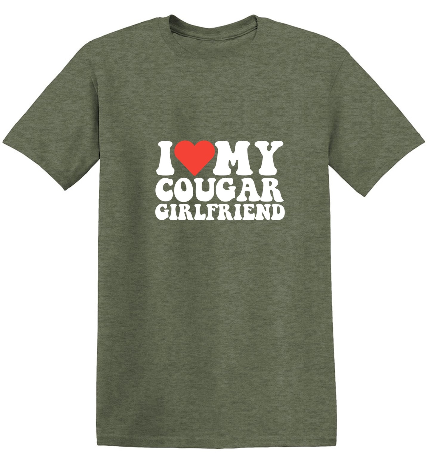 I Love My Cougar Girlfriend T-Shirt