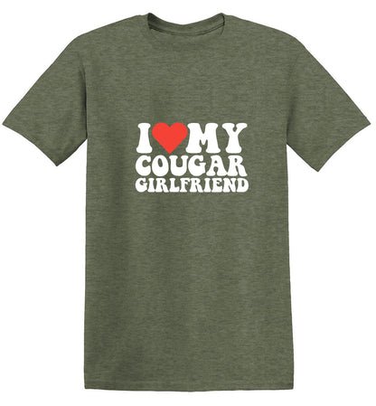 I Love My Cougar Girlfriend T-Shirt