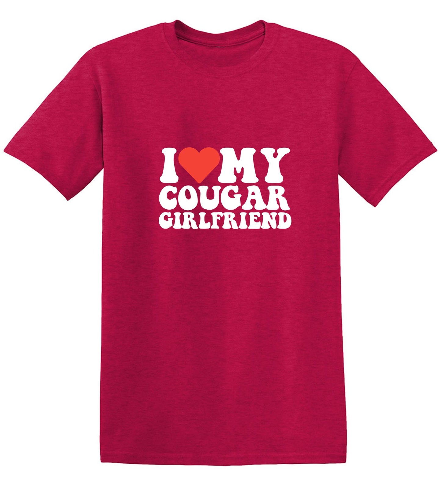 I Love My Cougar Girlfriend T-Shirt