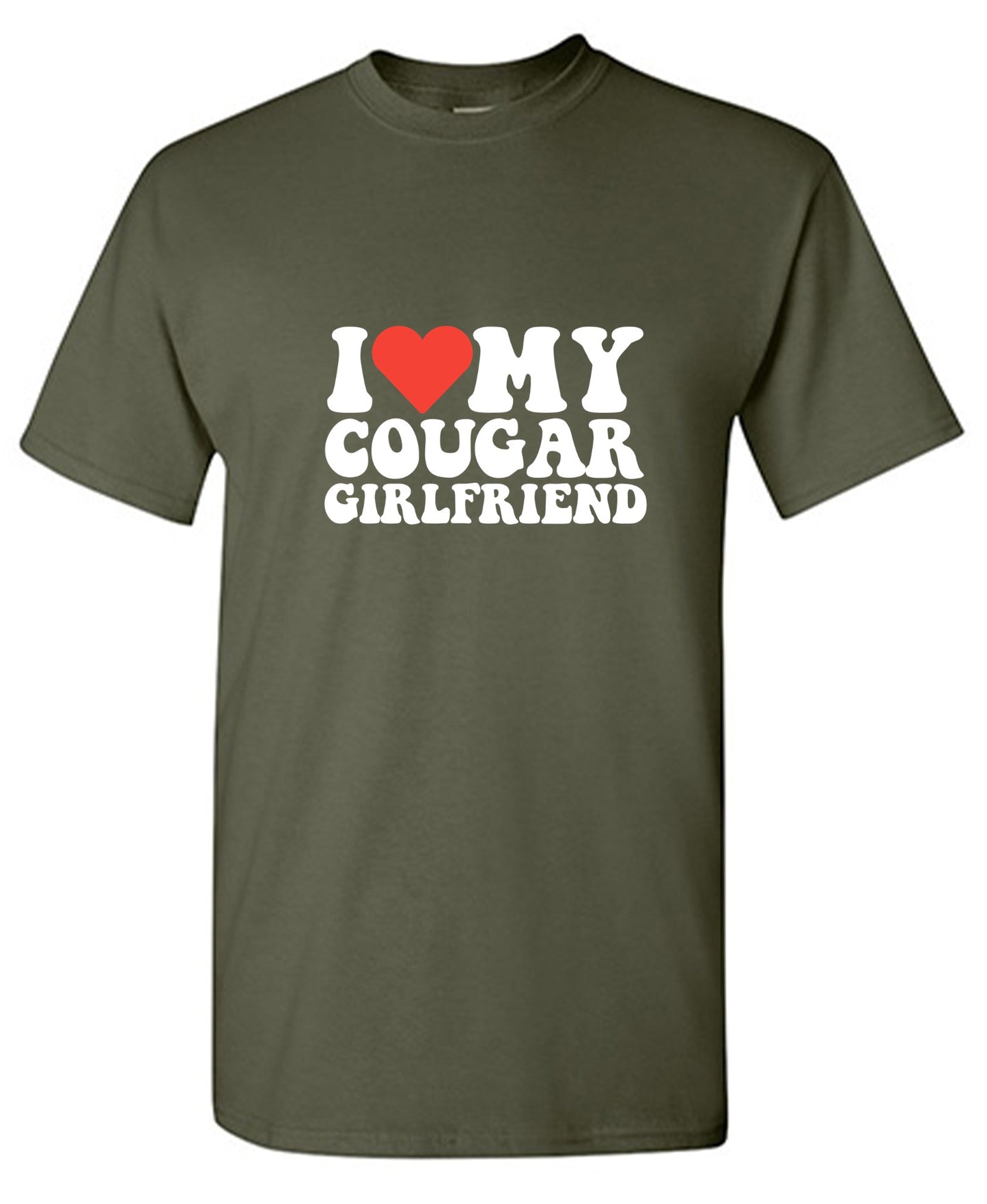 I Love My Cougar Girlfriend T-Shirt