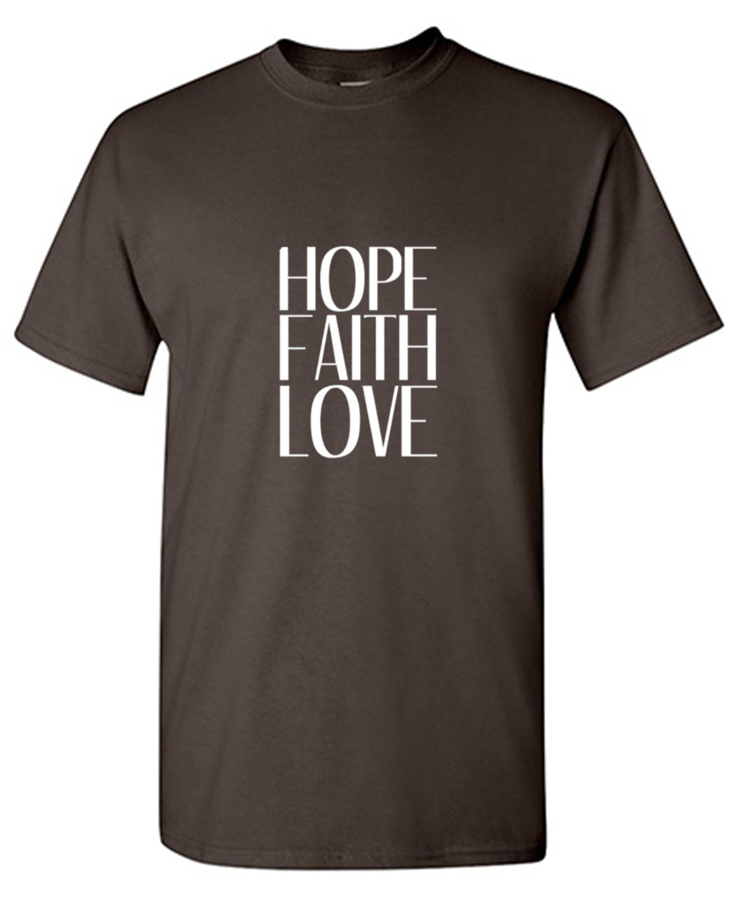 Funny T-Shirts design "Hope Faith Love, T-Shirt - Youth"