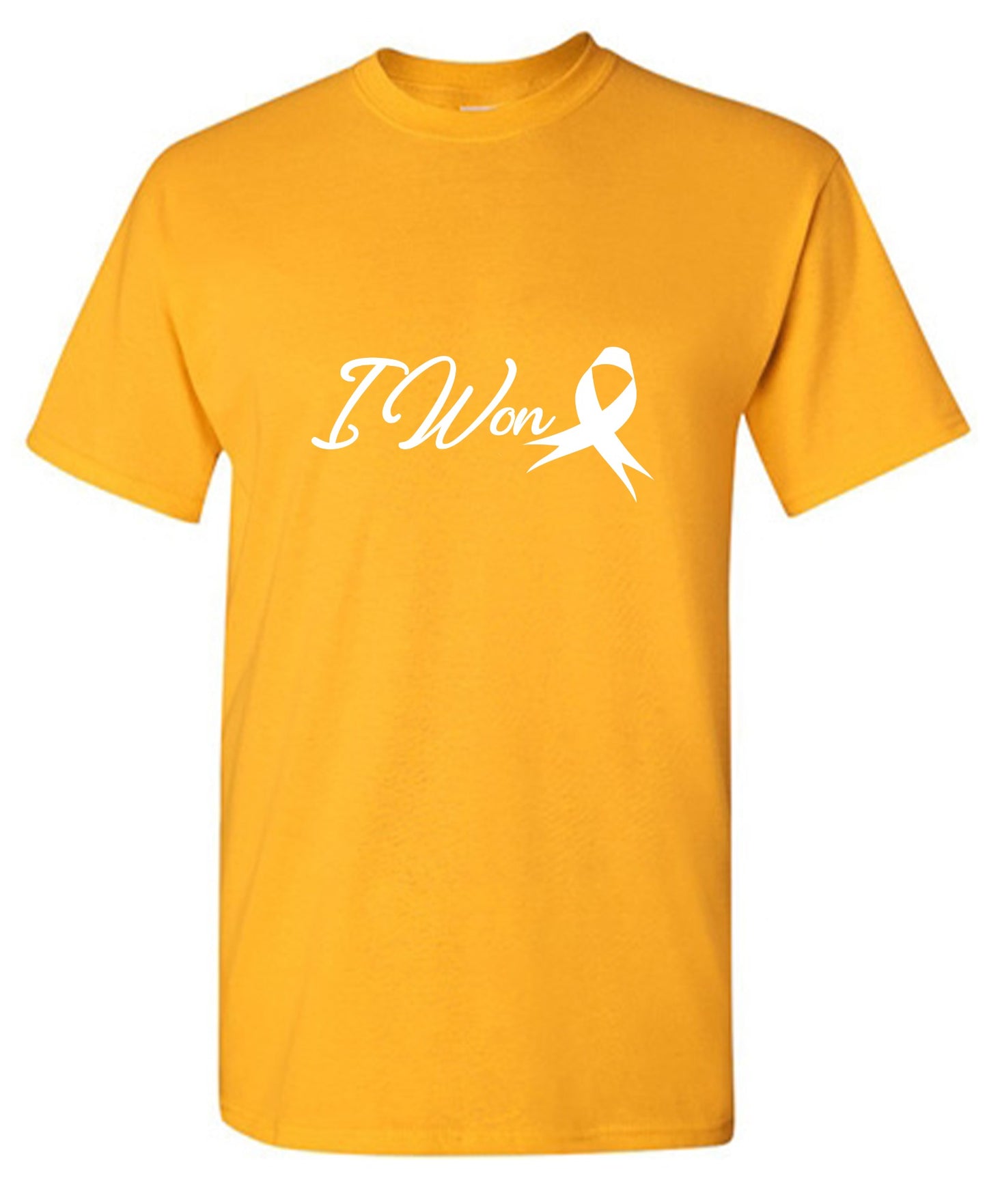 Funny T-Shirts design "I Won T-Shirt - Ring Spun Tee"