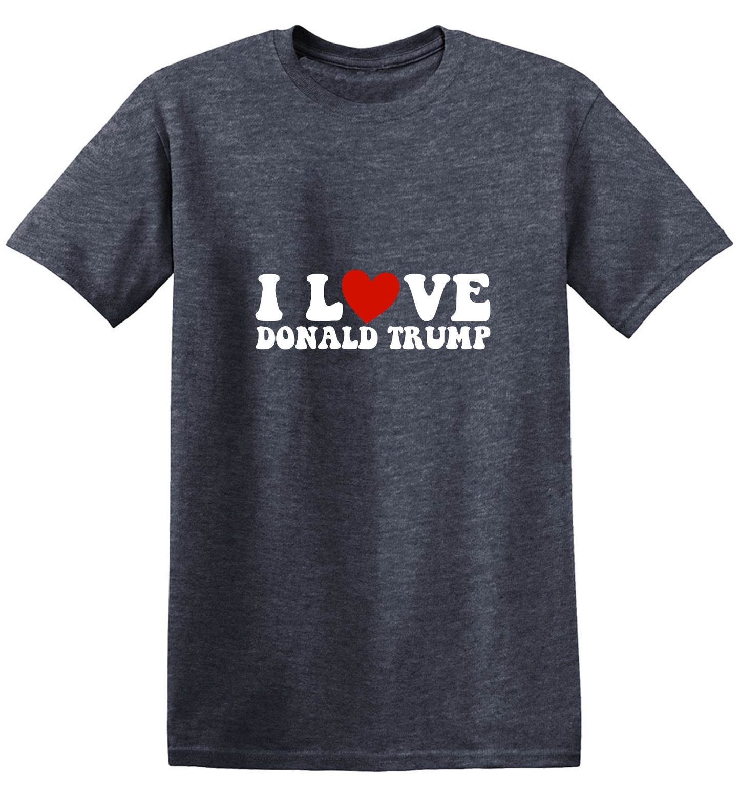 Funny T-Shirts design "I Love Donald Trump T-Shirt - Youth"