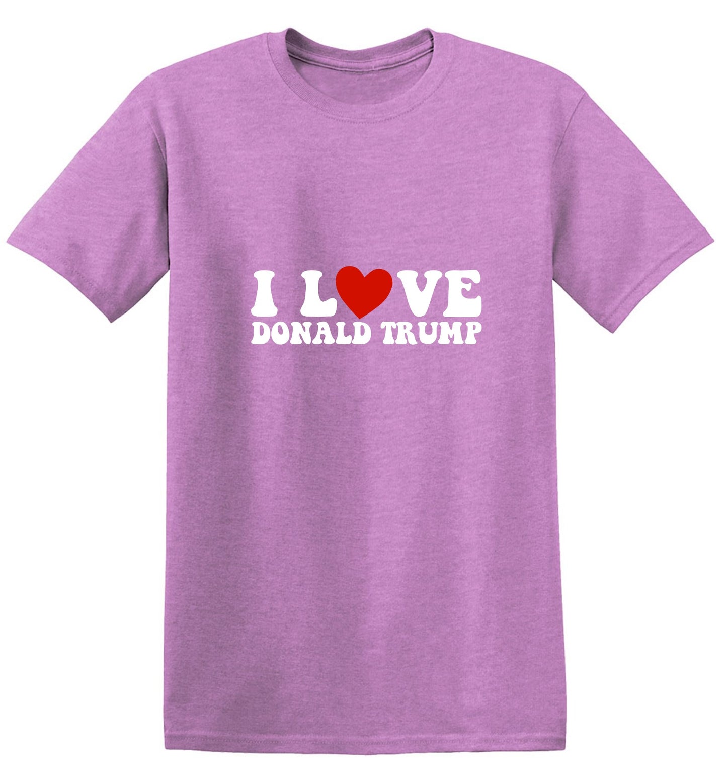Funny T-Shirts design "I Love Donald Trump T-Shirt"
