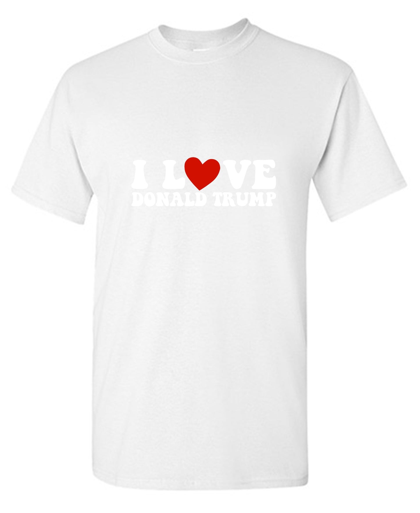 Funny T-Shirts design "I Love Donald Trump T-Shirt - Youth"