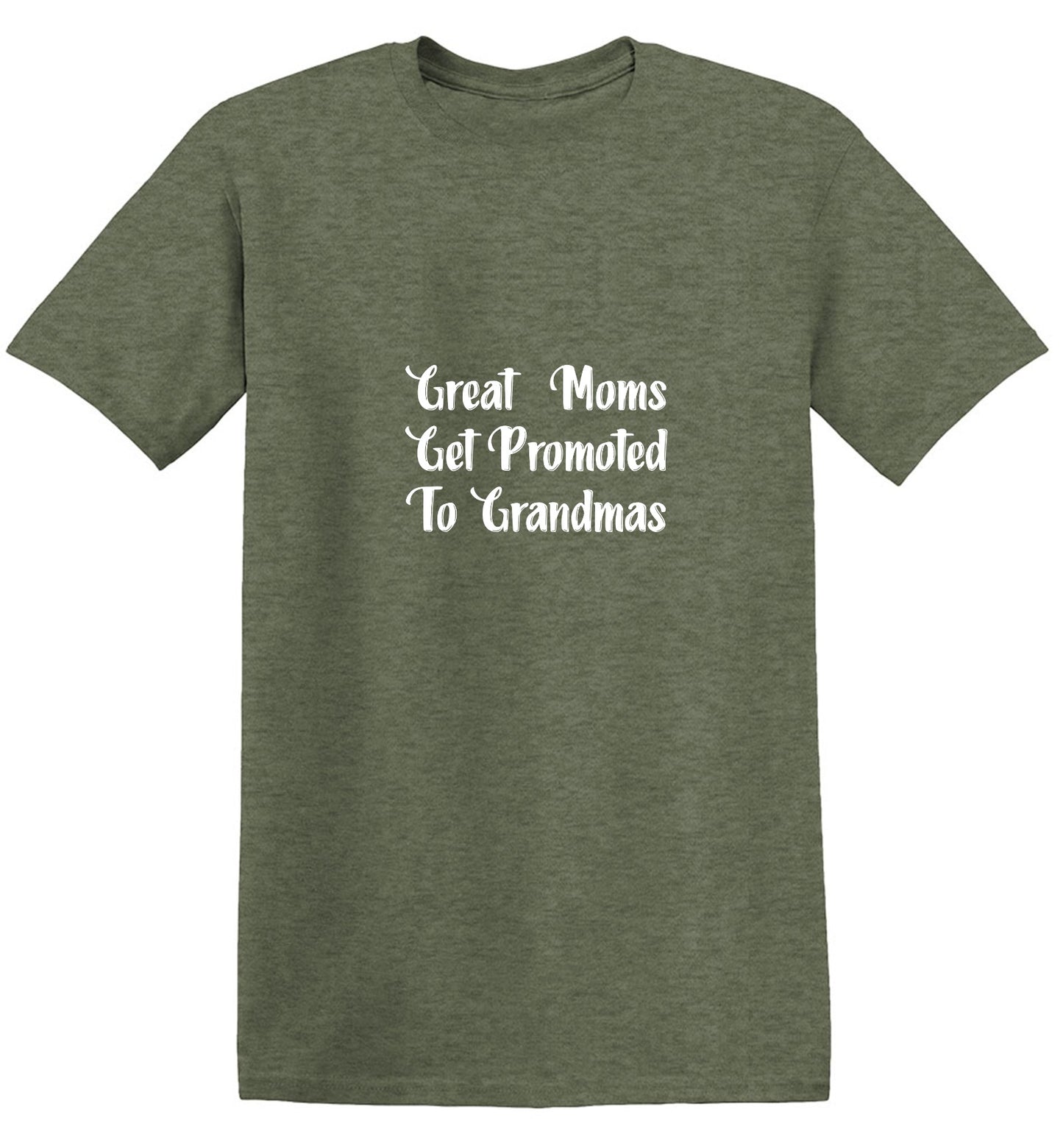 Funny T-Shirts design "Great Moms, Get Promoted to Grandmas T-Shirt - Youth"