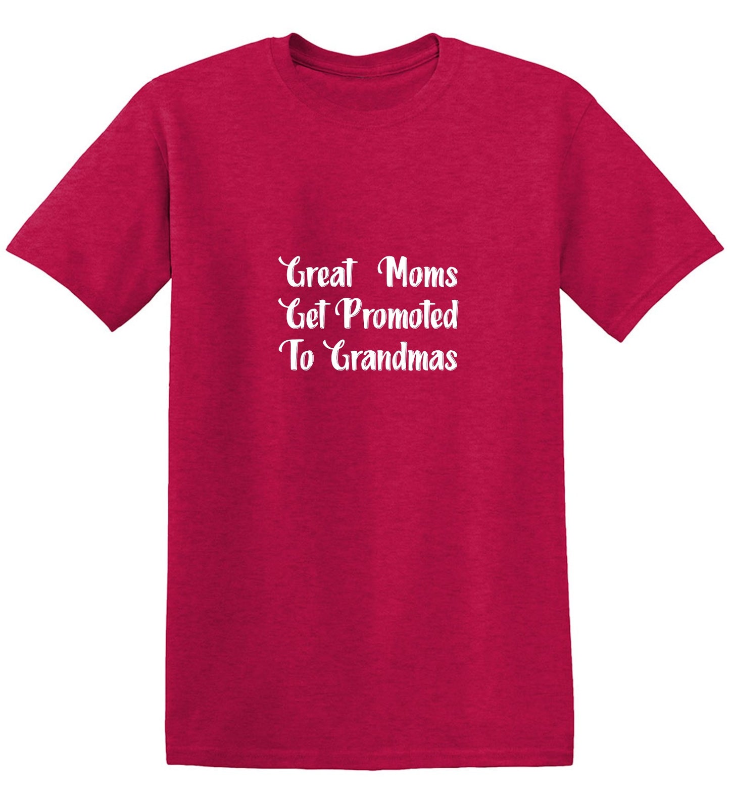 Funny T-Shirts design "Great Moms, Get Promoted to Grandmas T-Shirt - Youth"