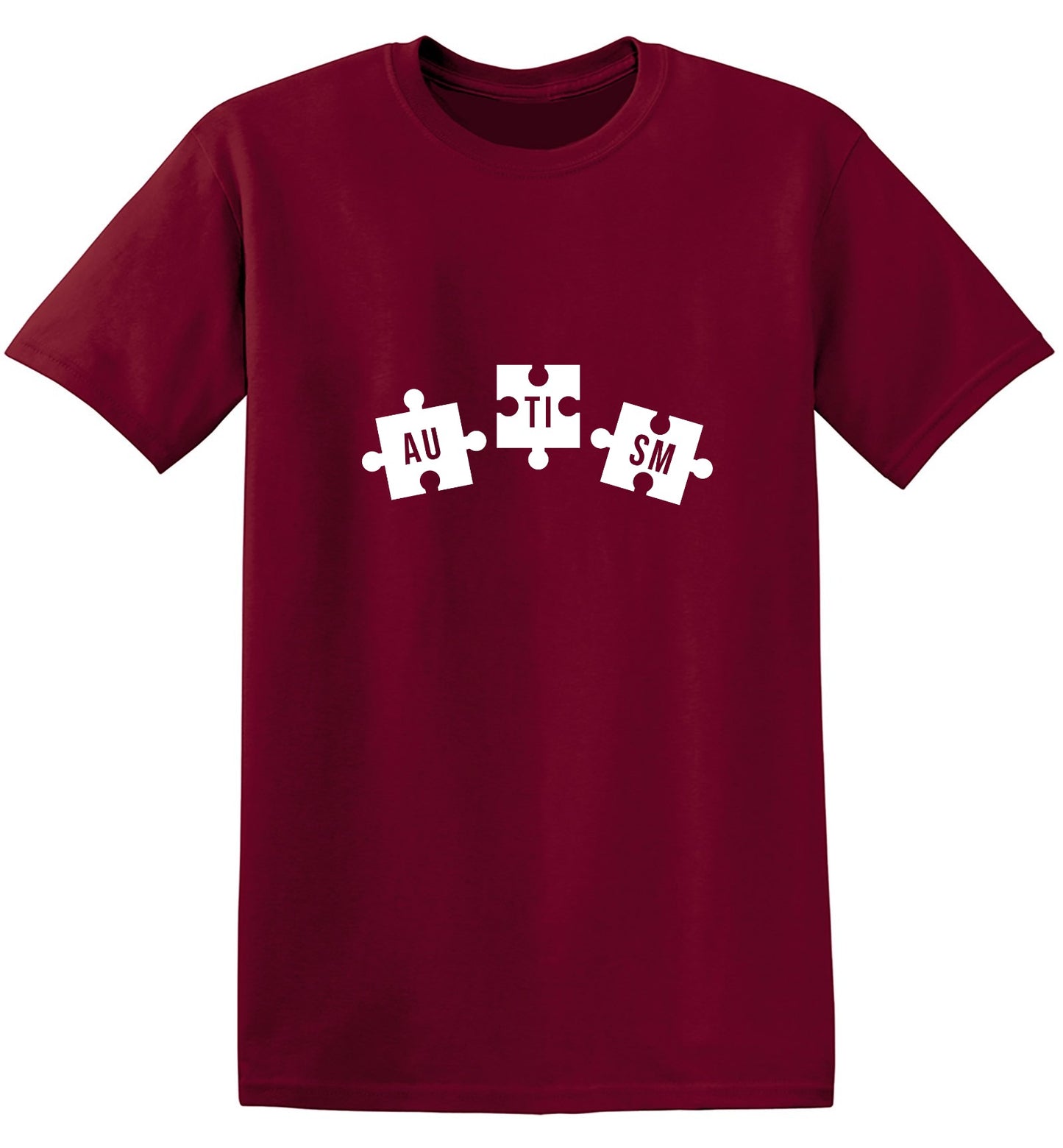 Funny T-Shirts design "AU-TI-SM T-Shirt"