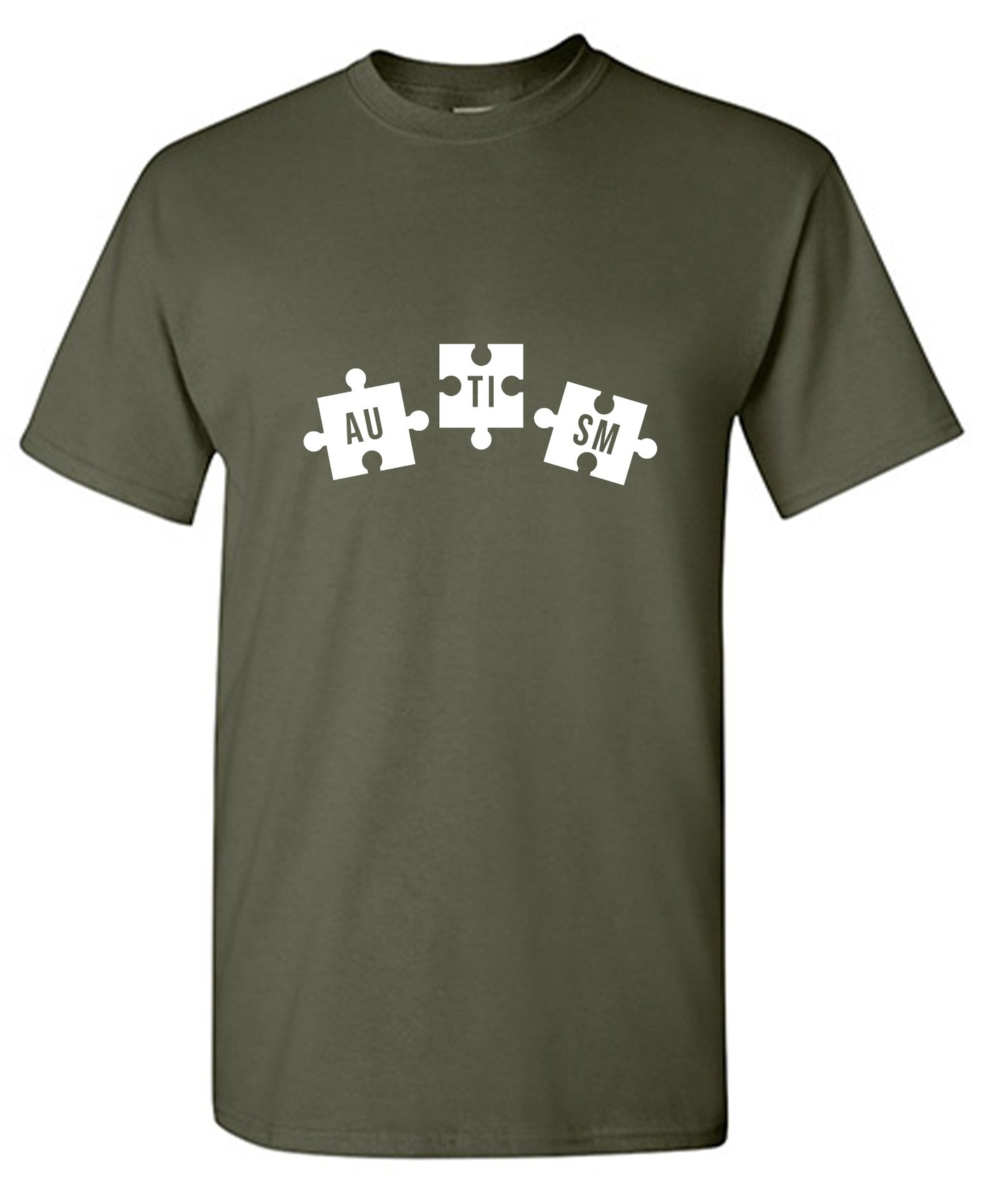 Funny T-Shirts design "AU-TI-SM T-Shirt"