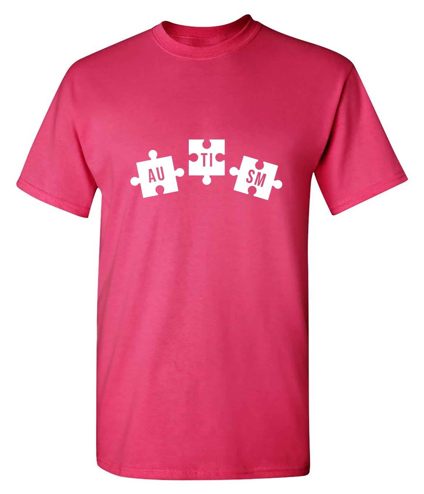 Funny T-Shirts design "AU-TI-SM T-Shirt - Ring Spun Tee"