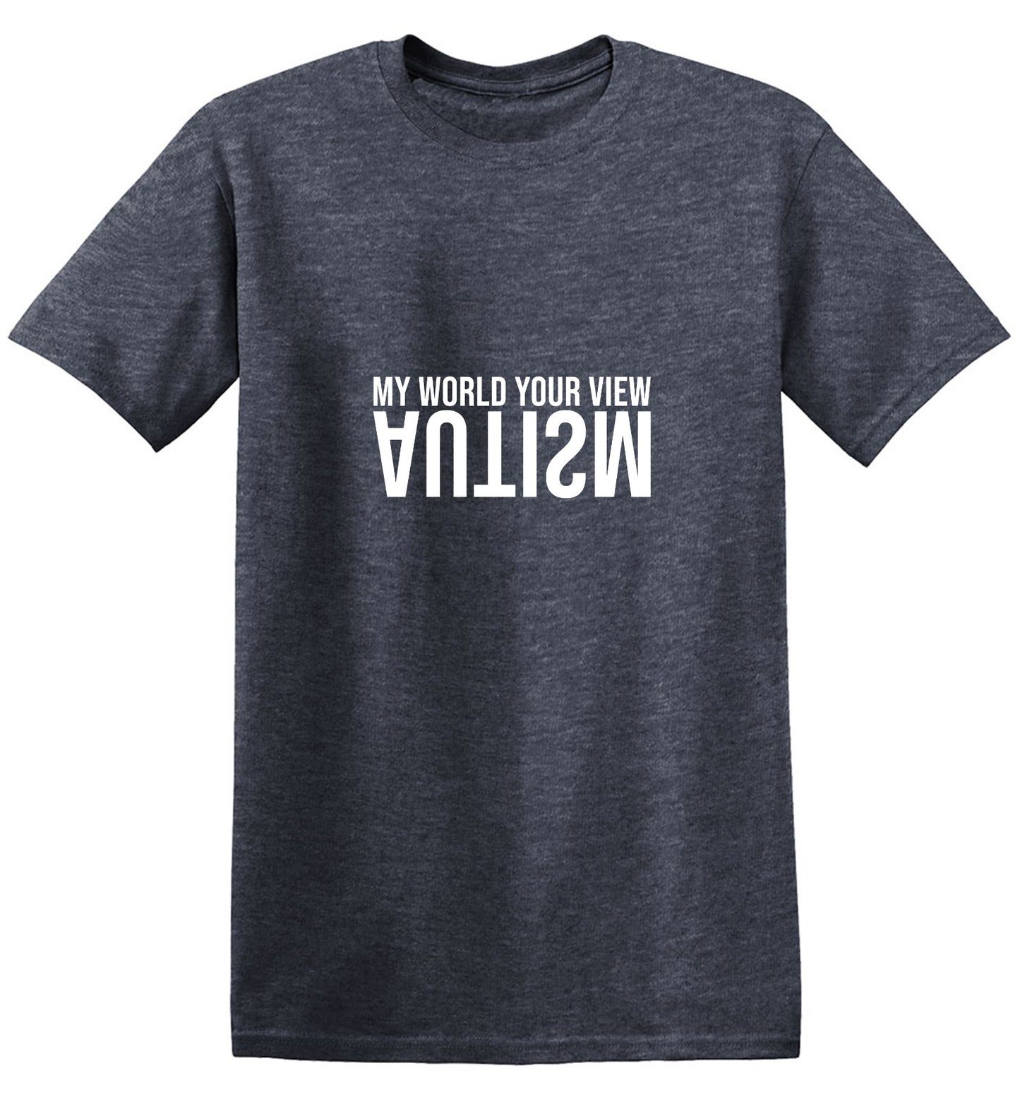 Funny T-Shirts design "My World Your View T-Shirt"