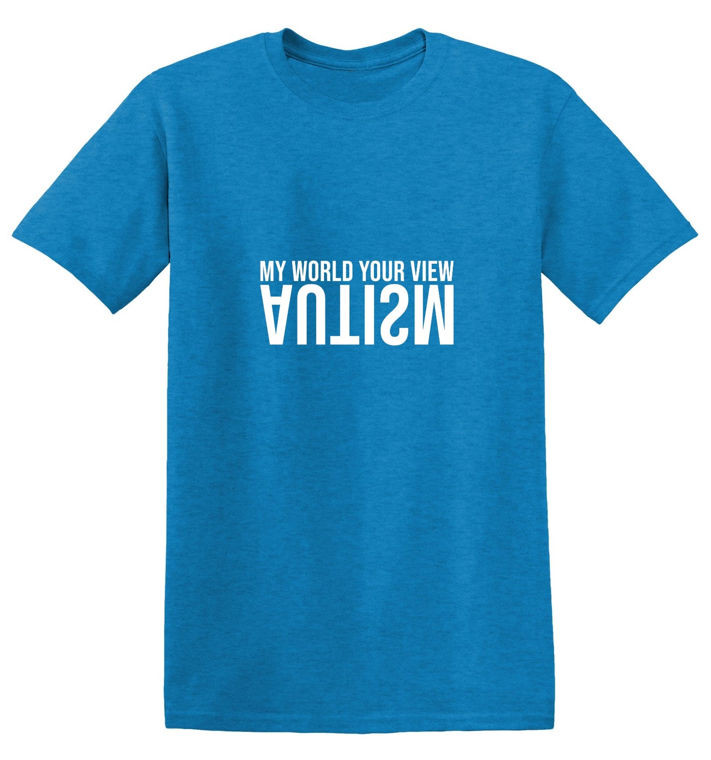 Funny T-Shirts design "My World Your View T-Shirt"