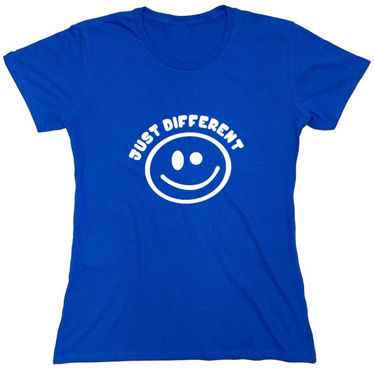 Funny T-Shirts design "Just Different T-Shirt - Womens"