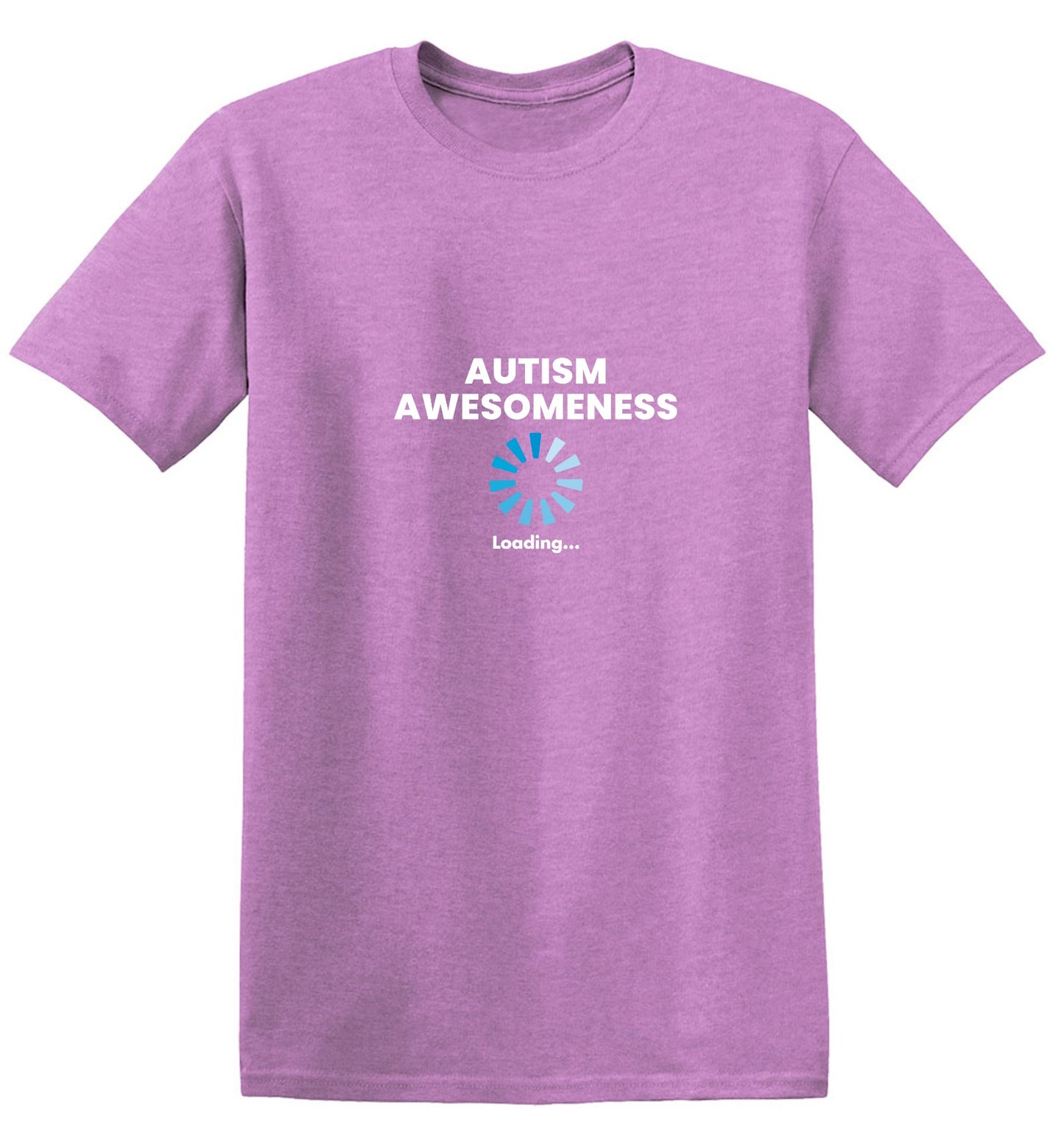 Funny T-Shirts design "Autism Awesomeness Loading … T-Shirt"
