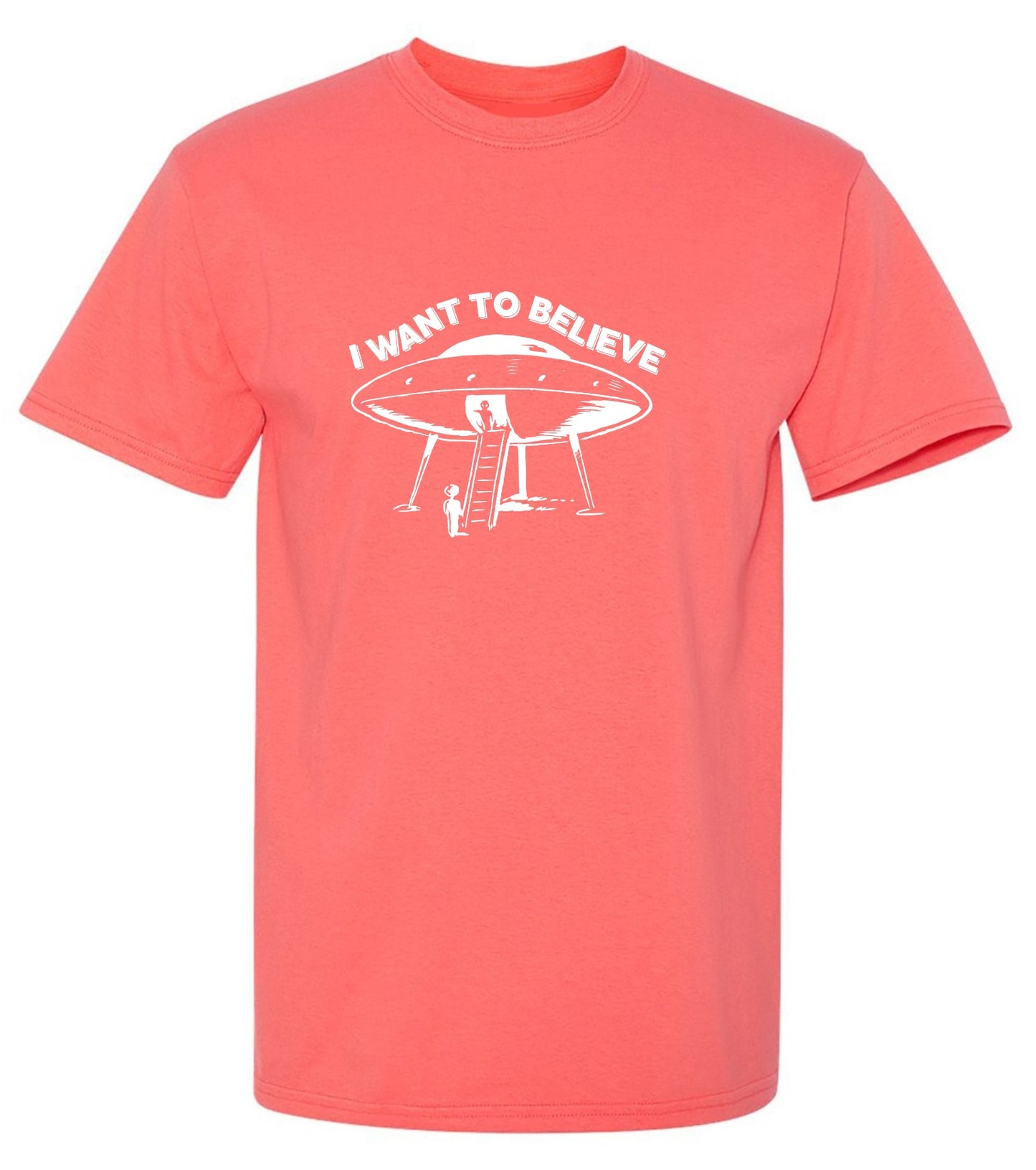 Funny T-Shirts design "I Want To Believe T-Shirt"
