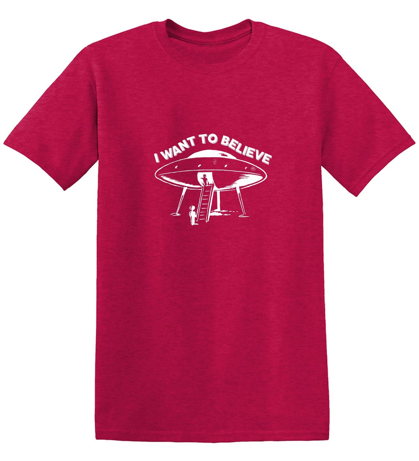 Funny T-Shirts design "I Want To Believe T-Shirt"