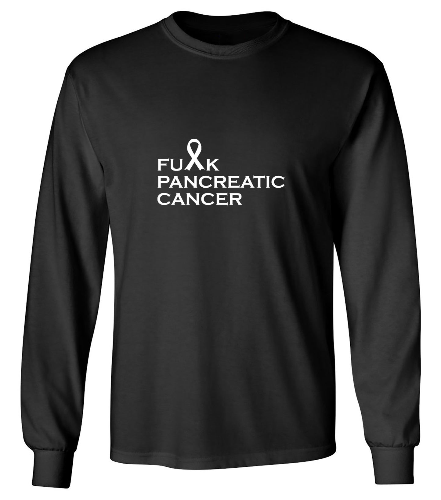 Funny T-Shirts design "Fu*K Pancreatic Cancer T-Shirt"