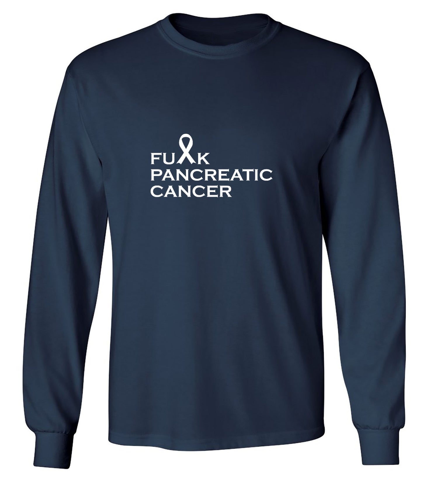 Funny T-Shirts design "Fu*K Pancreatic Cancer T-Shirt"