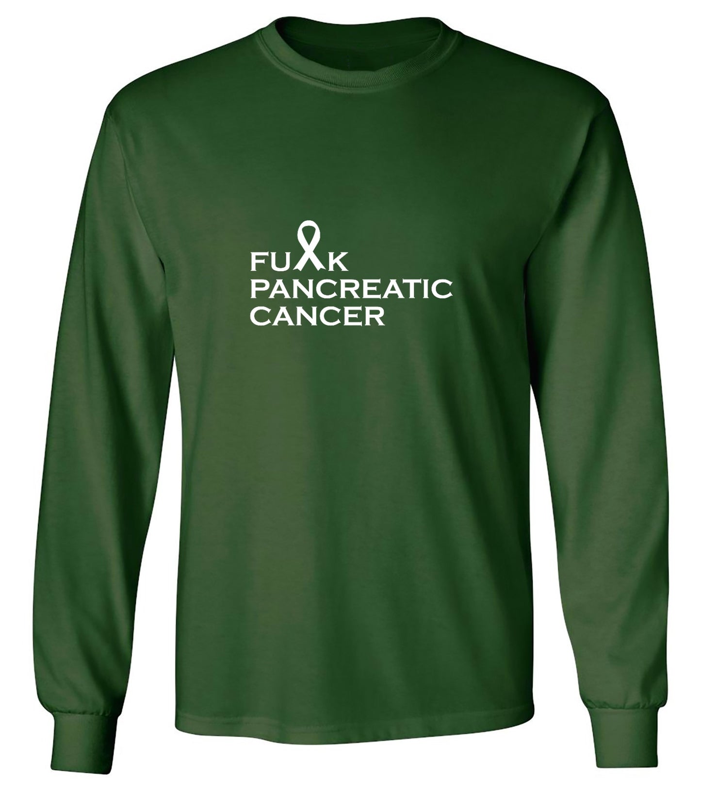 Funny T-Shirts design "Fu*K Pancreatic Cancer T-Shirt"