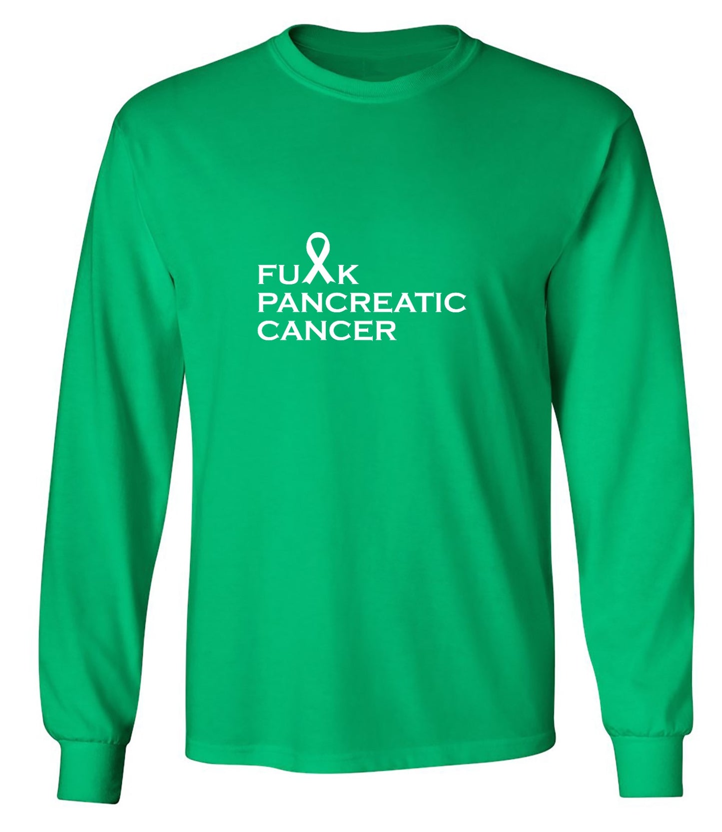 Funny T-Shirts design "Fu*K Pancreatic Cancer T-Shirt"