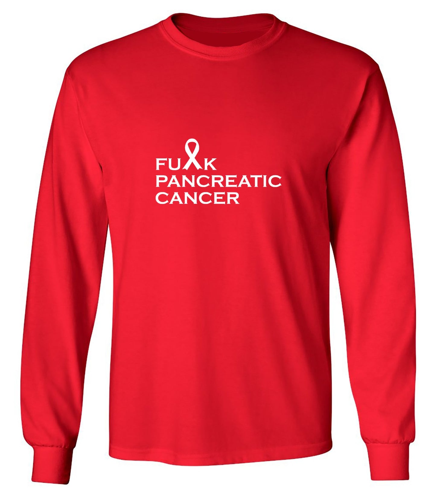 Funny T-Shirts design "Fu*K Pancreatic Cancer T-Shirt"