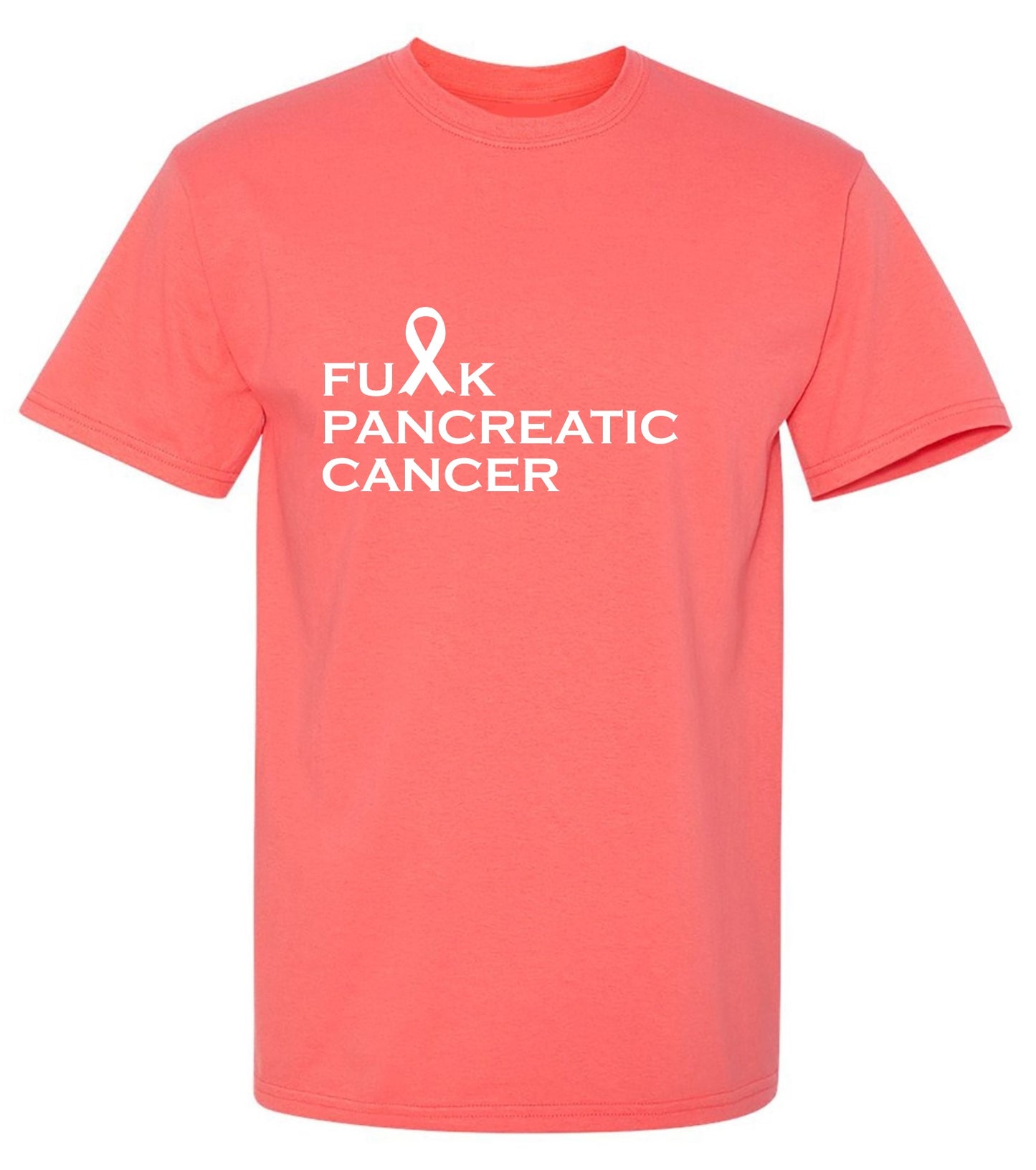 Funny T-Shirts design "Fu*K Pancreatic Cancer T-Shirt"